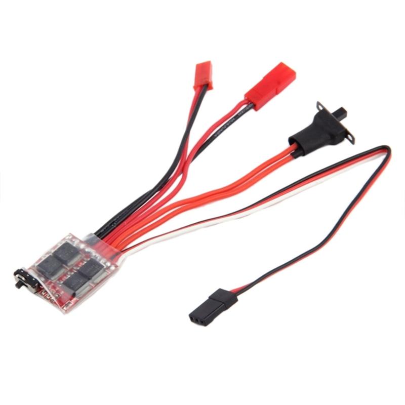 11.8x0.47x0.39in Remote Control Model Car Brushed ESC for Car Toy Speed Controller Upgrade Accessories Fine Material