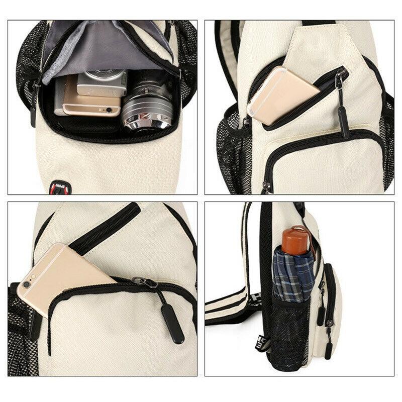 Women Chest Bag Shoulder Bag Crossbag Rucksack Travel Sport Bag Outdoor