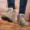 Military Running Shoes Ankle Boots Men Outdoor Climbing Shoes Man Boots Winter Thickness Shoes for Men Mens Desert Boots