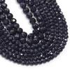 1 Strand 2 3 4mm Natural Blue SandStone Beads Faceted Loose Spacer Beads For Jewelry Making DIY Bracelet Necklace Accessories