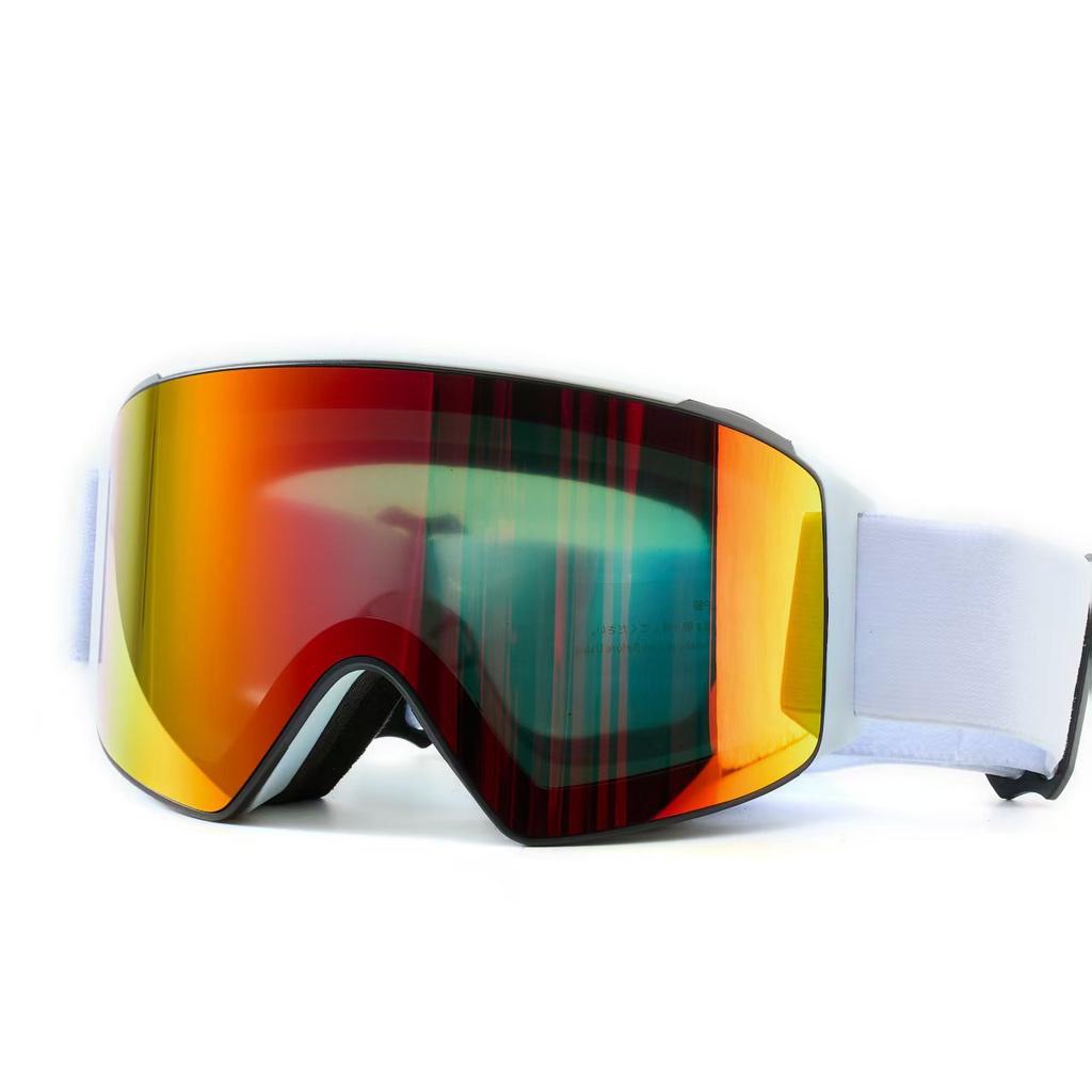 New magnetic ski goggles with double-layer anti-fog and UV protection, preventing snow blindness REVO Zengxi Kaka Myopia Ski Goggles
