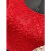 Women's Red Embroidery Designer Blouse Indian Bollywood Party Wear Ethnic Choli