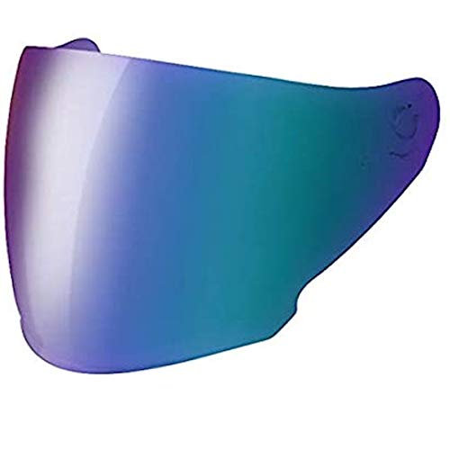 

Wins Japan WINS Helmet Parts, A-FORCE RS JET/G-FORCE SS JET Compatible Motorcycle Shield with Rainbow Mirrors (T)