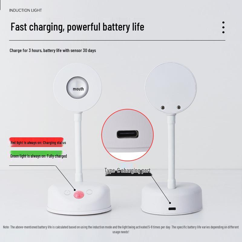Smart LED Induction Wall Spotlight with Remote Control