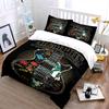 Stylized Guitar with Text. Bedding Sets Duvet Cover Sets Duvet Covers Pillowcases(1 * Duvet Cover 2 * Pillowcases Without Duvet Insert)
