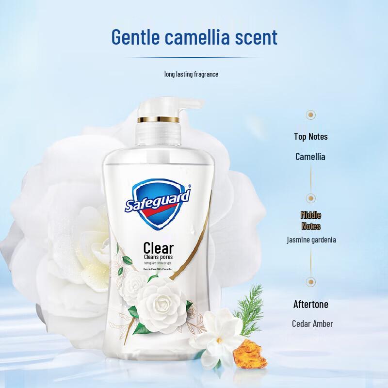 Safeguard Gentle Camellia Scented Shower Gel