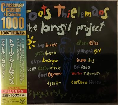 CD TOOTS THIELEMANS  The Brasil Project SICJ161 RCA 2016 Japan Jazz Used