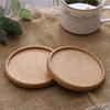 1PC Solid Walnut Wood Coaster Round Square Beech Wood Cup Mat Heat Resistant Tea Coffee Cup Pad Placemats