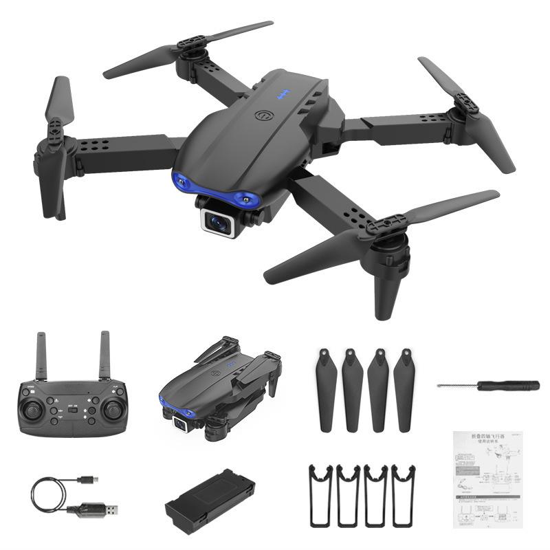 E99 Pro Mini Drone 4K HD Dual Camera Foldable RC Helicopter Gravity Sensor Quadcopter Toy for Beginners