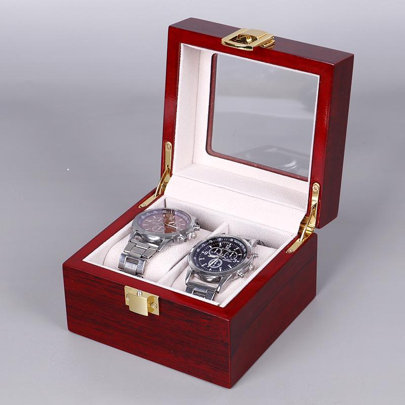 Tan Yun Zhiyuan Einbrennlack Uhren-Ausstellungs- & Aufbewahrungsbox