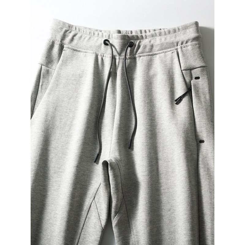 Air Cotton Tapered Pants for Men, Autumn and Winter Style, Running-Specific Straight-Leg Sports Pants, Export Men's Pants, Knitted Casual Long Pants