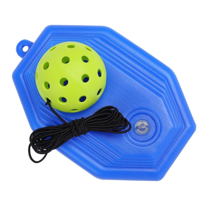 Pickleball Trainer Accessories Hollow Out Holes Single Player Pickleball Balls Sparring Device Pickleball Training Tools