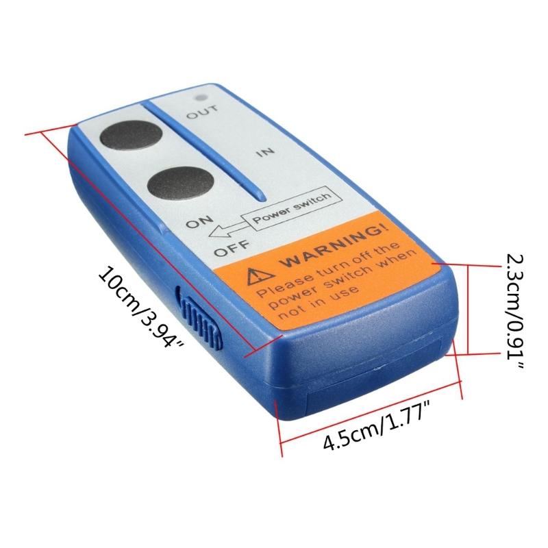 Drahtloses elektrisches digitales Seilwinden-Fernbedienungsset für LKW-Abschleppen im Gelände, 24 V 12 V Schalter-Controller-Hörer, wasserdicht