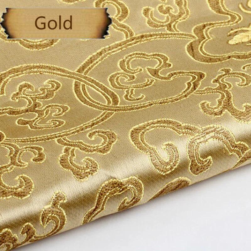 

50x90cm Chinese Style Brocade Satin Fabric Vintage Jacquard Fabric for DIY Sewing Kimono Cheongsam and Bag Aramid Fabric 50x90cm