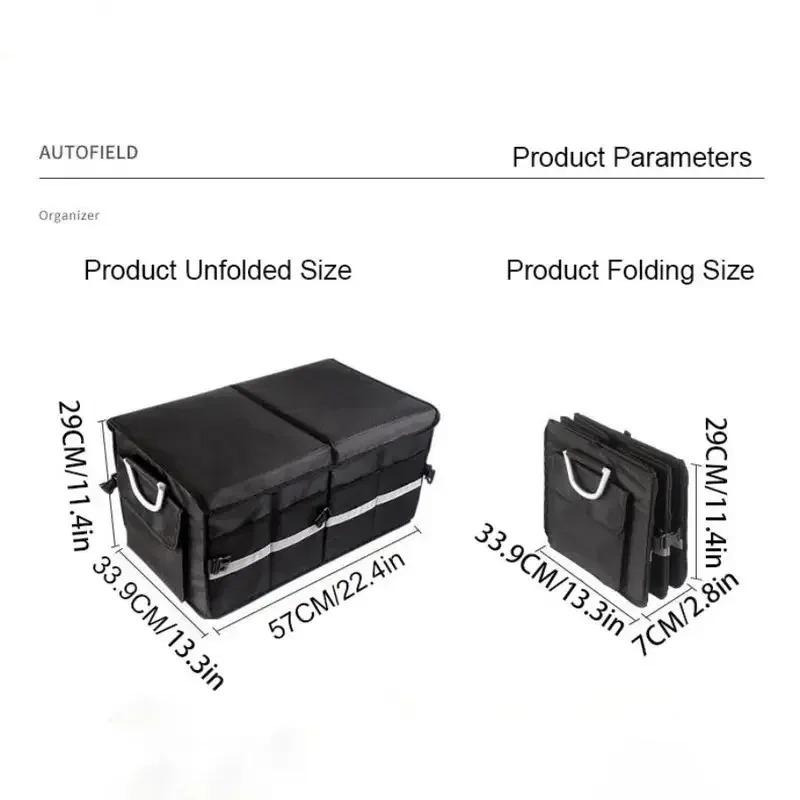 Cutie de depozitare pentru mașină de mare capacitate Organizator de portbagaj pentru mașină, ecologic, super durabil, pliabil, instrument de depozitare a încărcăturii, cutie de portbagaj pentru camioane auto