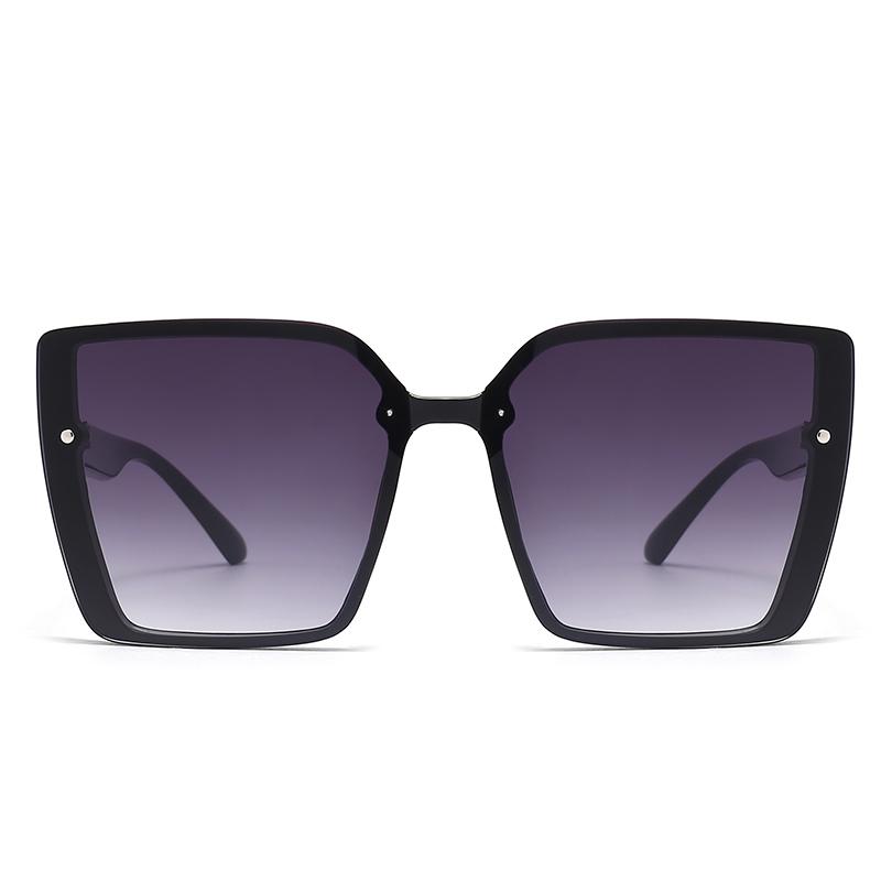 Ultra-light Large Frame Sunglasses For Women With High-end Ultraviolet Rays And Large Face Slimming Trendy Sunglasses 1033