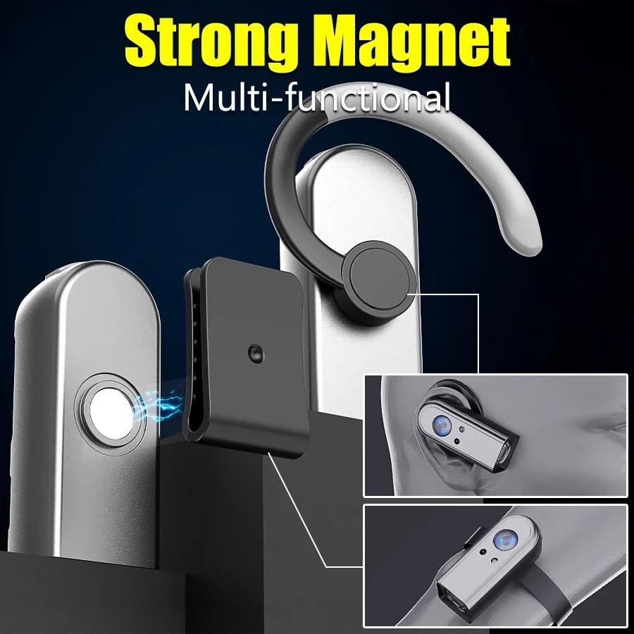 Ear Headlight Built-in 450mAh Battery Smart Auto-Dimming 3 Modes Type-C Charging Ultra-Light Magnetic Clip for Outdoor Ear Light