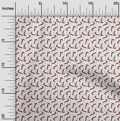 Cotton Flex White Fabric Merry Christmas Craft Projects Decor Fabric Printed By The Yard 40 Inch