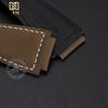 For Bell&Ross Watch Strap BR Men's Watch Belt BR01 BR03 Leather Watchband Bracelet Bell Ross 35X24mm Convex Interface for Men