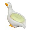 Niedliche Entenförmige Seifenschale Enten-Seifenschale mit Abfluss Seifenablage Enten-Wäscheseifenschale Aufbewahrungstablett