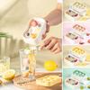 Press Type Summer Ice Cube Tray With Storage Box Ice Bucket Food Grade Ice Cube Maker Kitchen