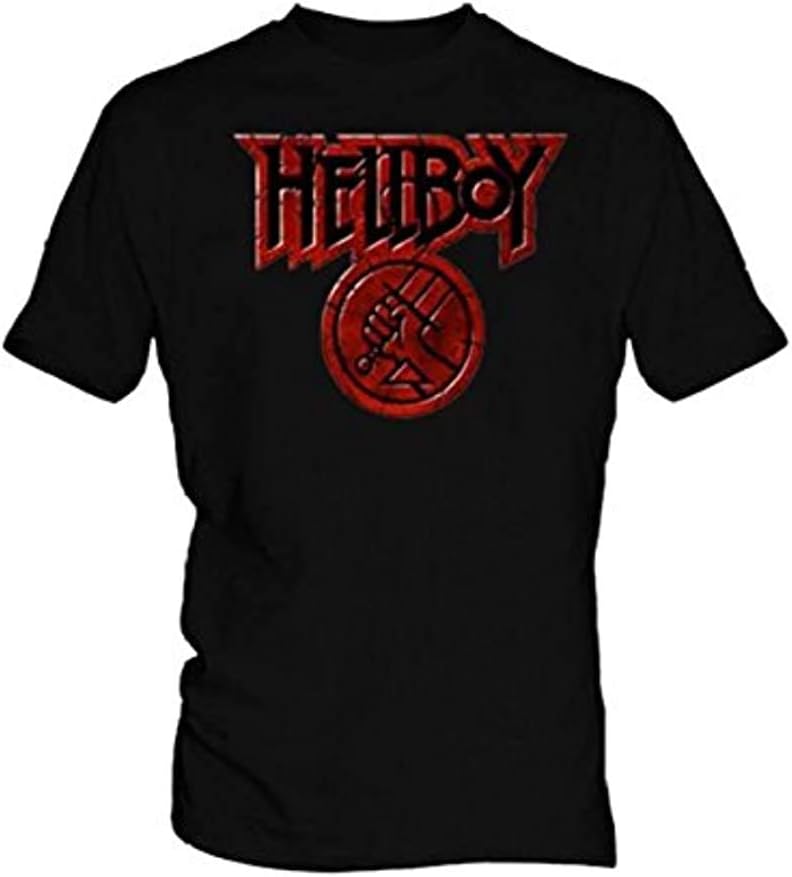 Hellboy Men s T Shirt 4XL чёрный