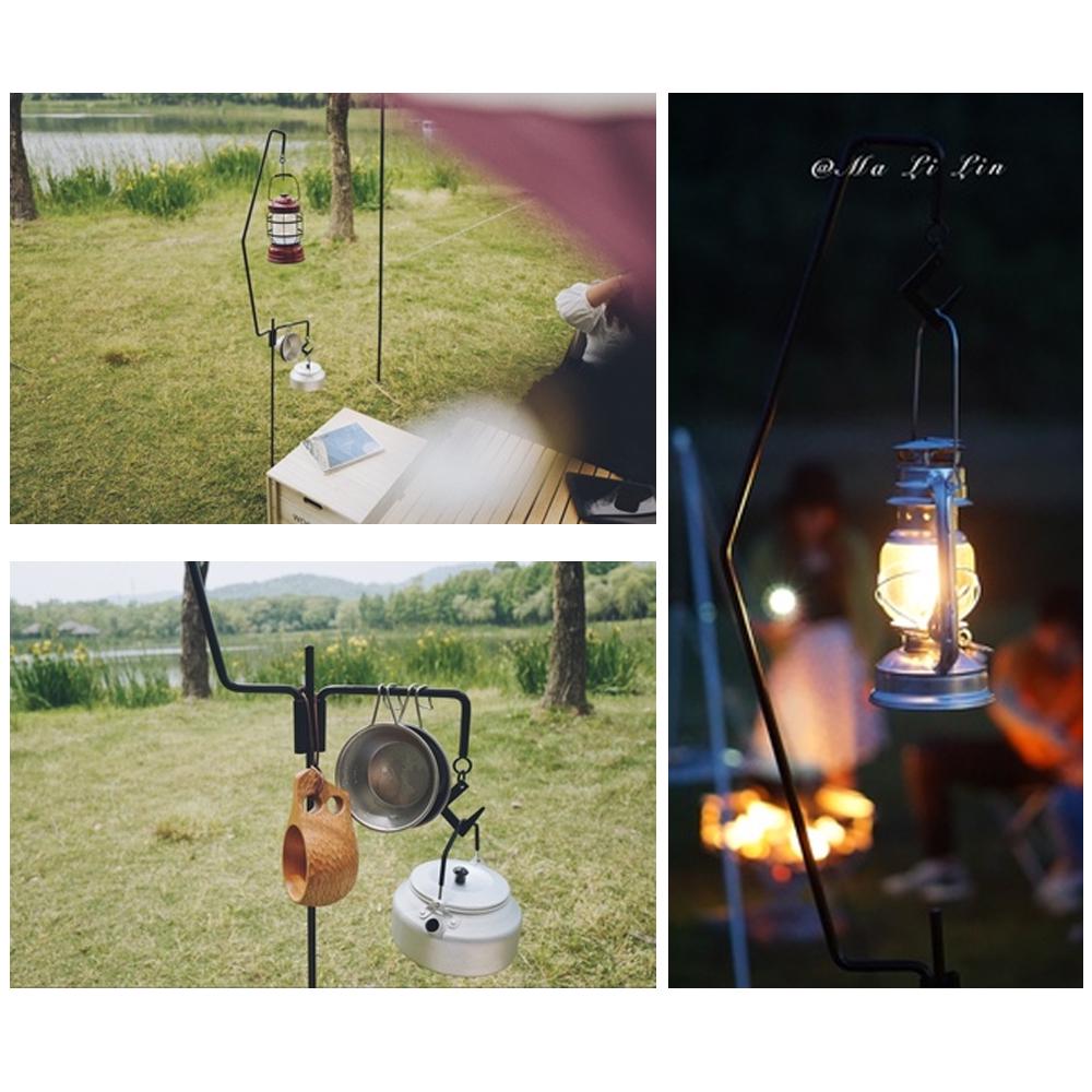 Levehető lámpás állvány lámpa Állvány Camping lámpa konzol lámpatartó