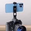 Portable Metal Camera Tripod Adjustable Height With Nonslip Base For Phone DSLR Travel Photography Videography Equipment