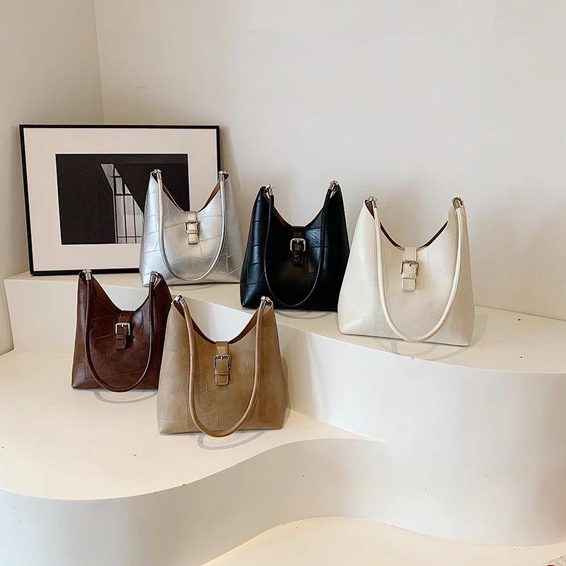 Torba tote do pracy i podróży duża pojemność wysokiej jakości tekstura damska torba na ramię prosta nowa