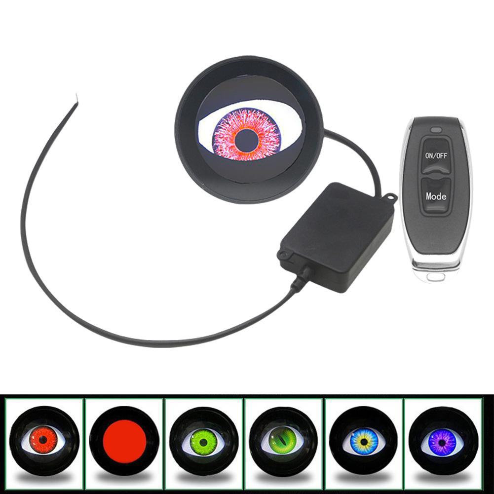 2Inch Devil Eye LED Headlight Kit Car Dynamic Lights With Remote Control Eyes Retrofit Kits Headlight Assembly Auto Accessory