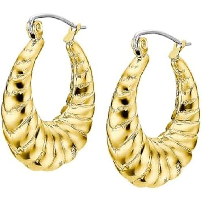 Boucles d'oreilles - LOTUS STYLE - Aço - Élégantes - Modernes - Confortables