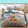 High Definition Digital Print Bed Sheet Set For Us Size Bed Cross-border 3d Bedding With Vibrant Colors Modern And Simple Style