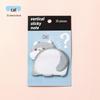 Cartoon Alien & Cute Cat Sticky Notes - Reusable Student Memo Stickers for Office