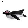 Penguin Figurine Smell-less Simulation Toys Solid PVC Realistic Penguin Model Toy for Home