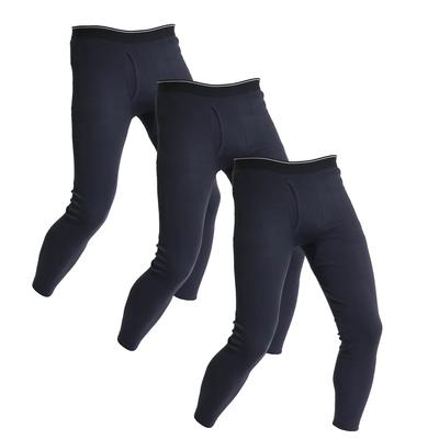 Vantann 100% Cotton Men's Tights, 3-Pack, Lucky Bag, Front-Opening Tights, Men's Underwear, 3-Pack, Large, 3 Waistlines