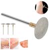 Stainless Steel Pedicure Nail Drill Bit Dead Skin Removal Toe Nail Polishing Grinding 