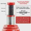 Vertical Hydraulic Jack 10-Ton for Cars, SUVs, and Trucks - Hand Crank Oil Pressure Jack