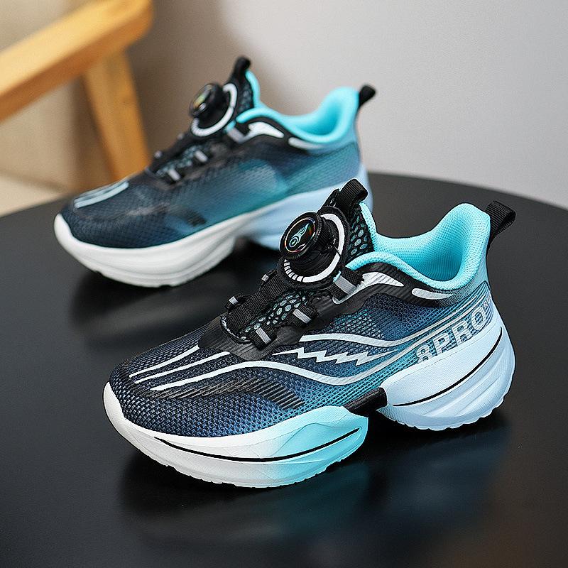 Red Rabbit 8Pro Running Shoes Boys Students Shock Absorption Rotating Button Racing Mesh Running Shoes Summer Breathable Sneakers 31