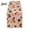 Decorative Table Cover for Christmas Flower Runner Holly Berries Dining Decor Poinsettia Gingerbread Easy to Clean Runner Man Festive Holiday Party