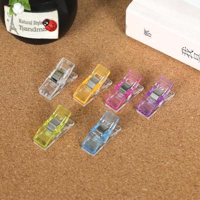 Multicolor Edge Positioning Clips for Sewing and Crafts