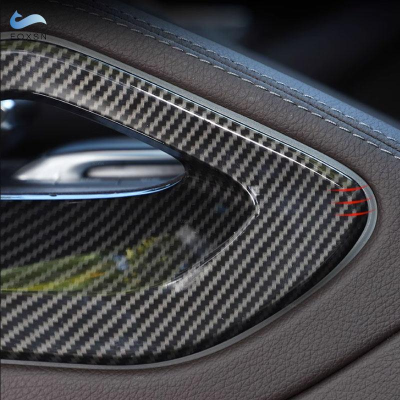 For Mercedes Benz GLE GLS Class W167 V167 X167 Coupe C167 - ABS Car Center Console Armrest Side Protective Cover Trim