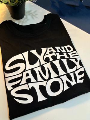 Neues Sly And The Family Stone Logo Band Vollgröße S-5XL Unisex T-Shirt