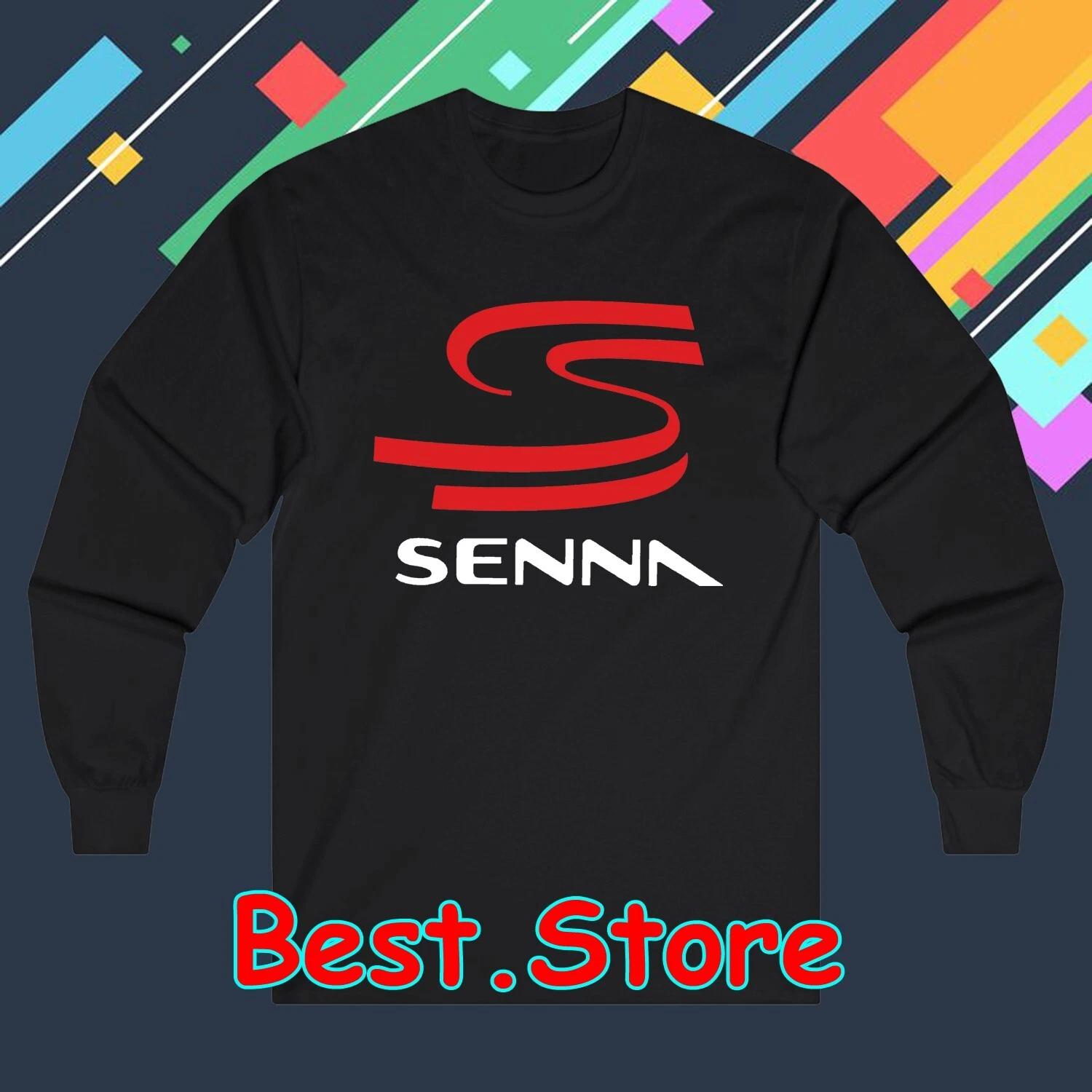 Ayrton Senna Black Size S-2XL 2XL