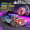 ROBOT PLAZA RC Car with Tire Change Function, Spray Function, 4WD, Front and Rear Lights, Drifting, Kids Toy, Birthday Gift for Boys