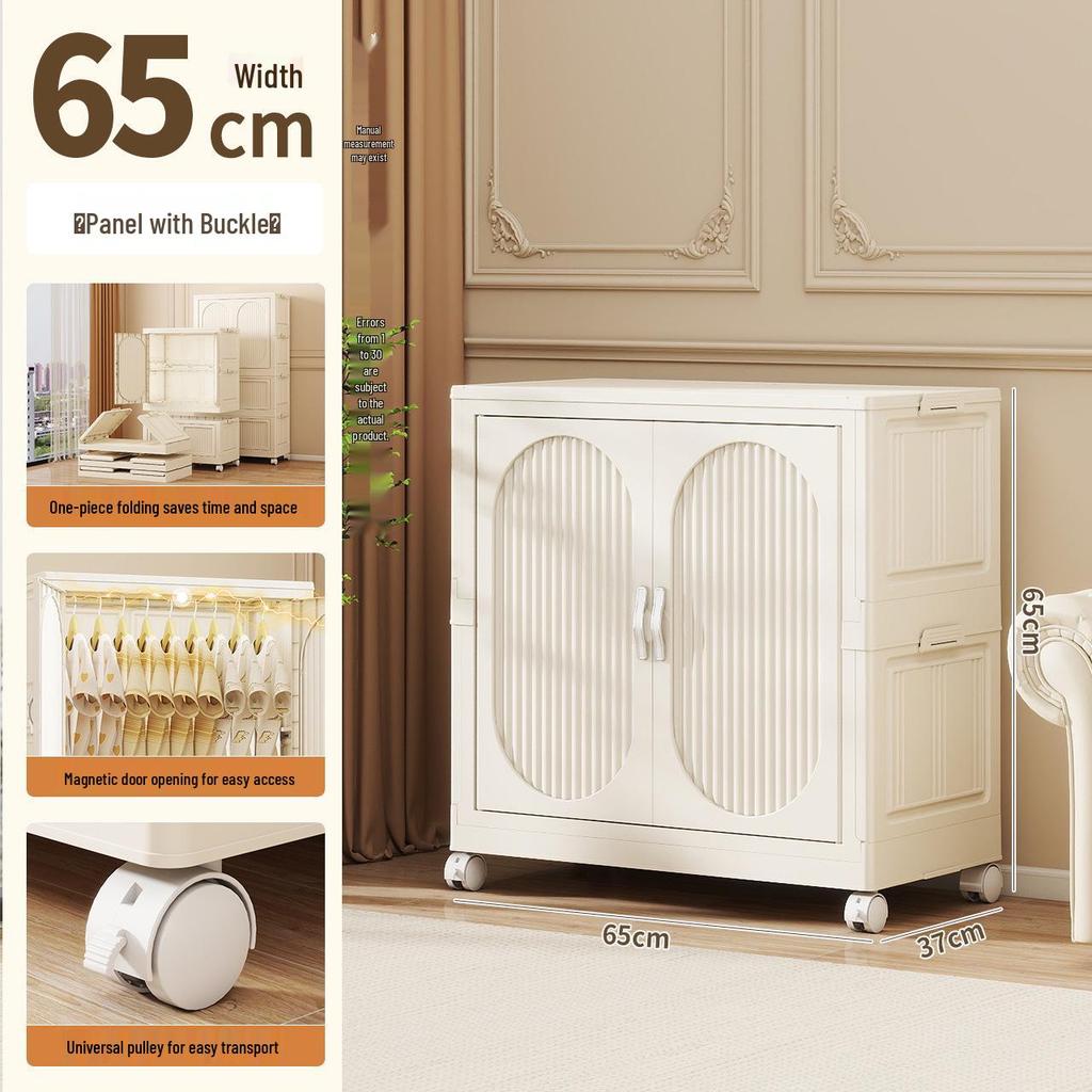 Foldable Plastic Wardrobe & Organizer for Baby and Children's Clothes