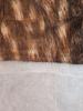Simulierter Pelz Hirschjagd Fleece-Kuscheldecke x Orangebraunes Hirschleder-Muster Weiche Leichte Sherpa-Decke für Bett Couch P