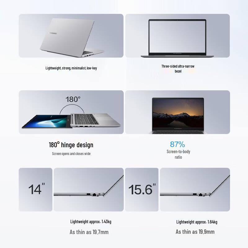 ASUS ExpertBook 6 15.6-inch Business Laptop (CN version)