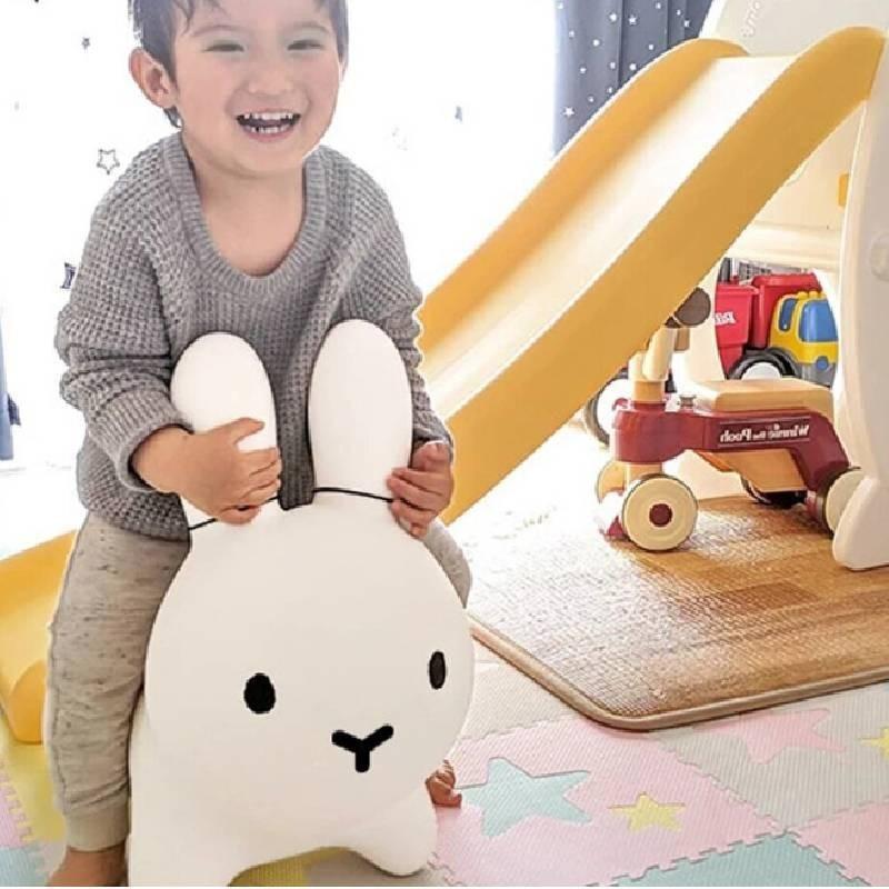 High-quality Pvc Inflatable Hopping Horse For Kids Cute Bouncy Rabbit Toy