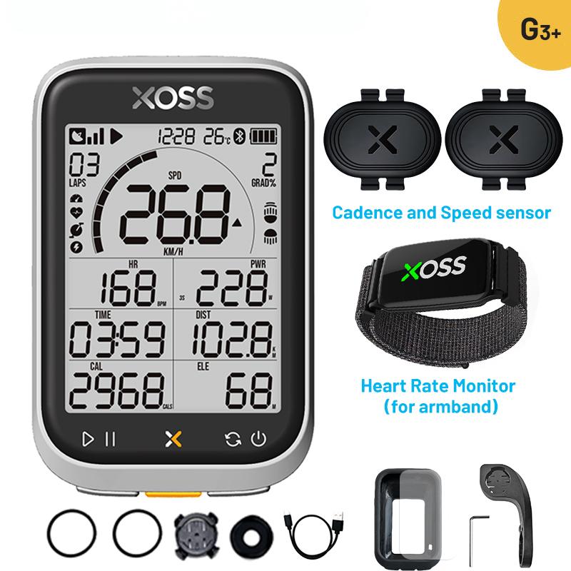 XOSS g3 g3Plus Bike Computer Wireless GPS Cycling Speedometer Roadbike MTB Waterproof ANT+ Cadence Speed Smart Bicycle Computer