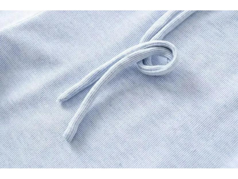 Women's Comfortable Low-Waist Wide-Leg Sweatpants - Spring/Summer Floor-Length Drawstring Slimming Pants